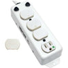 Tripp Lite Safe-it Power Strip Medical Hospital Grade Antimicrobial Ul1363a 4 Outlet 15a 7ft Cord